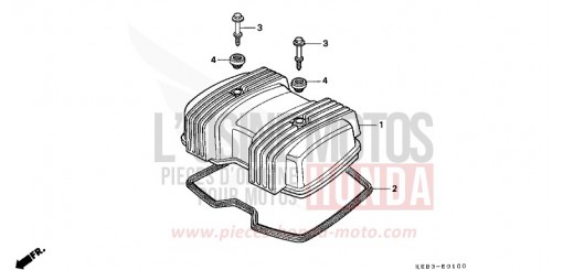 CYLINDER HEAD COVER CA125S de 1995
